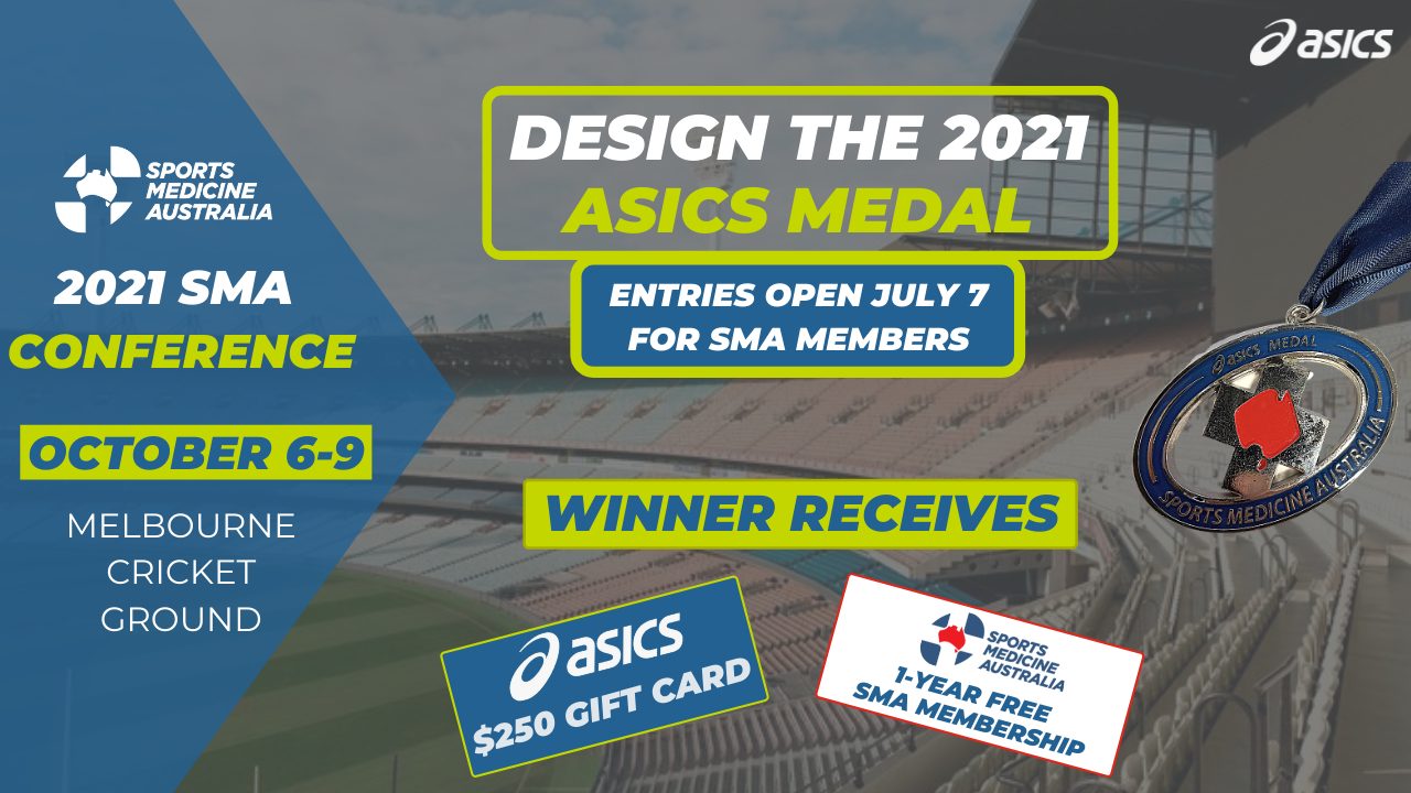 2021 ASICS Medal Design Competition - Terms & Conditions | Sports Medicine  Australia